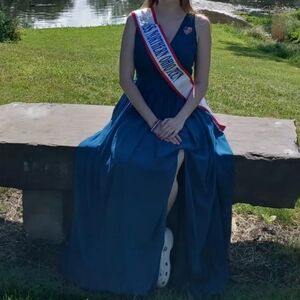 Blue Prom Dress